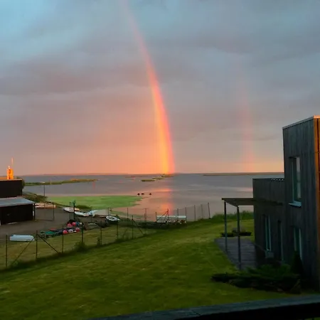 Hygge With Fireplace At The Seaside