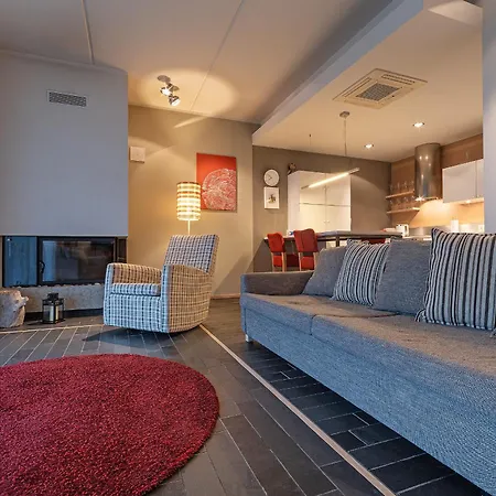 Apartment Hygge With Fireplace At The Seaside